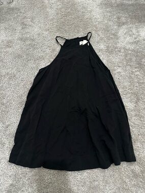 Anthropologie Cloth & Stone High Neck Top in Black Size XSmall